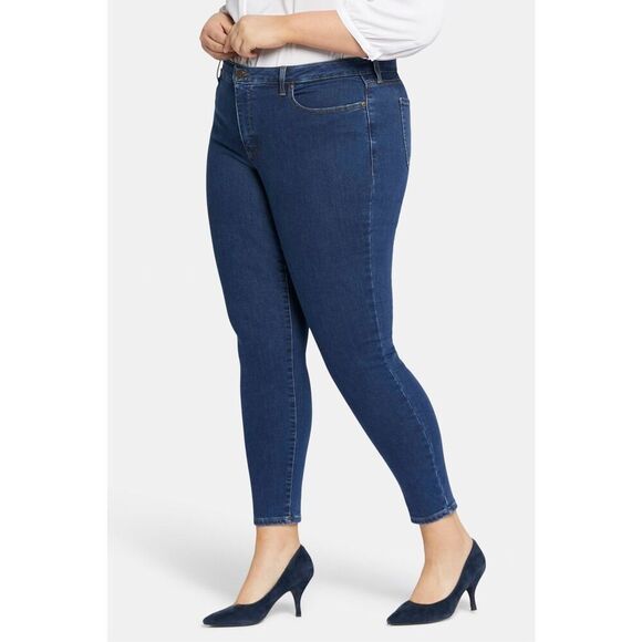 NYDJ Women's Lift Tuck Technology AMI Skinny Legging Jeans Blue Size 26 - Picture 15 of 15